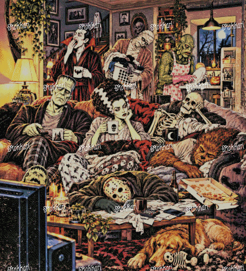 Pre-order LIMITED EDITION: ROKKARI HALLOWEEN: NIGHT #15 ADULTING IS HARD