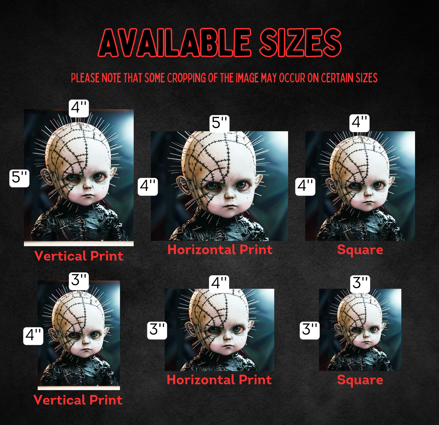 Baby Pinhead Release Papers by Bees Crafty Corner