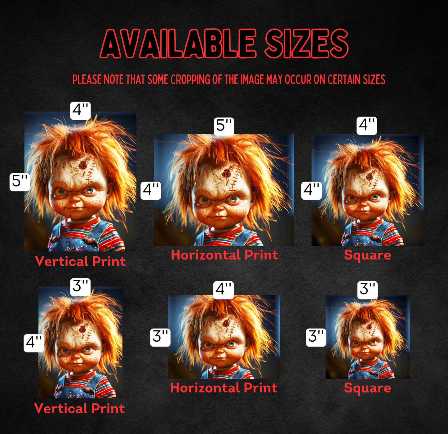 Baby Chucky Release Papers by Bees Crafty Corner