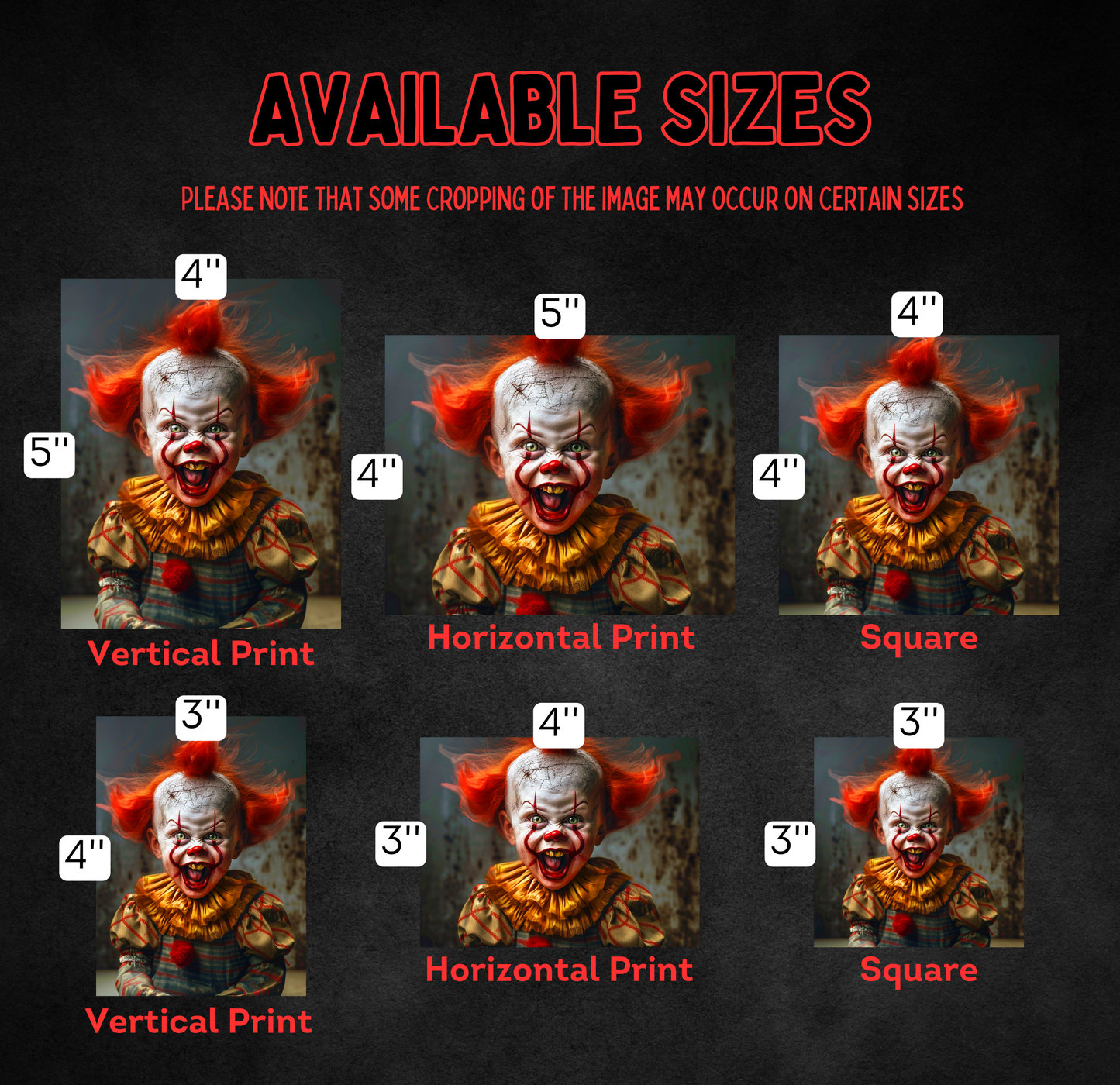 Baby Pennywise Release Papers by Bees Crafty Corner