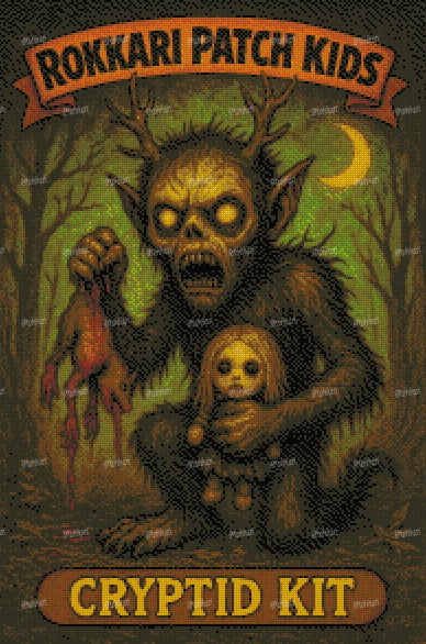Pre-order ROKKARI PATCH KID CRYPTID KIT: DAY 16 LIMITED EDITION HALLOWEEN 2025