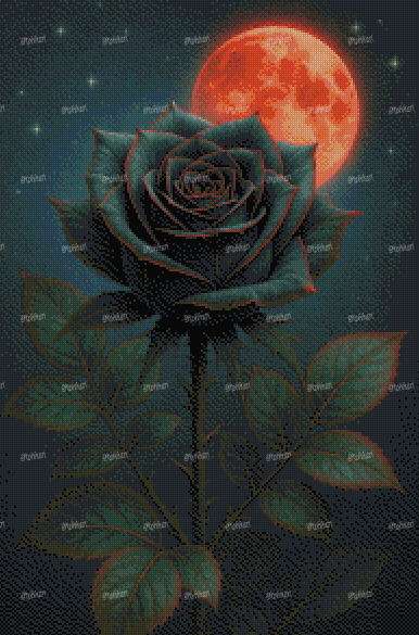 Pre-order Black Rose Kisses the Blood Moon