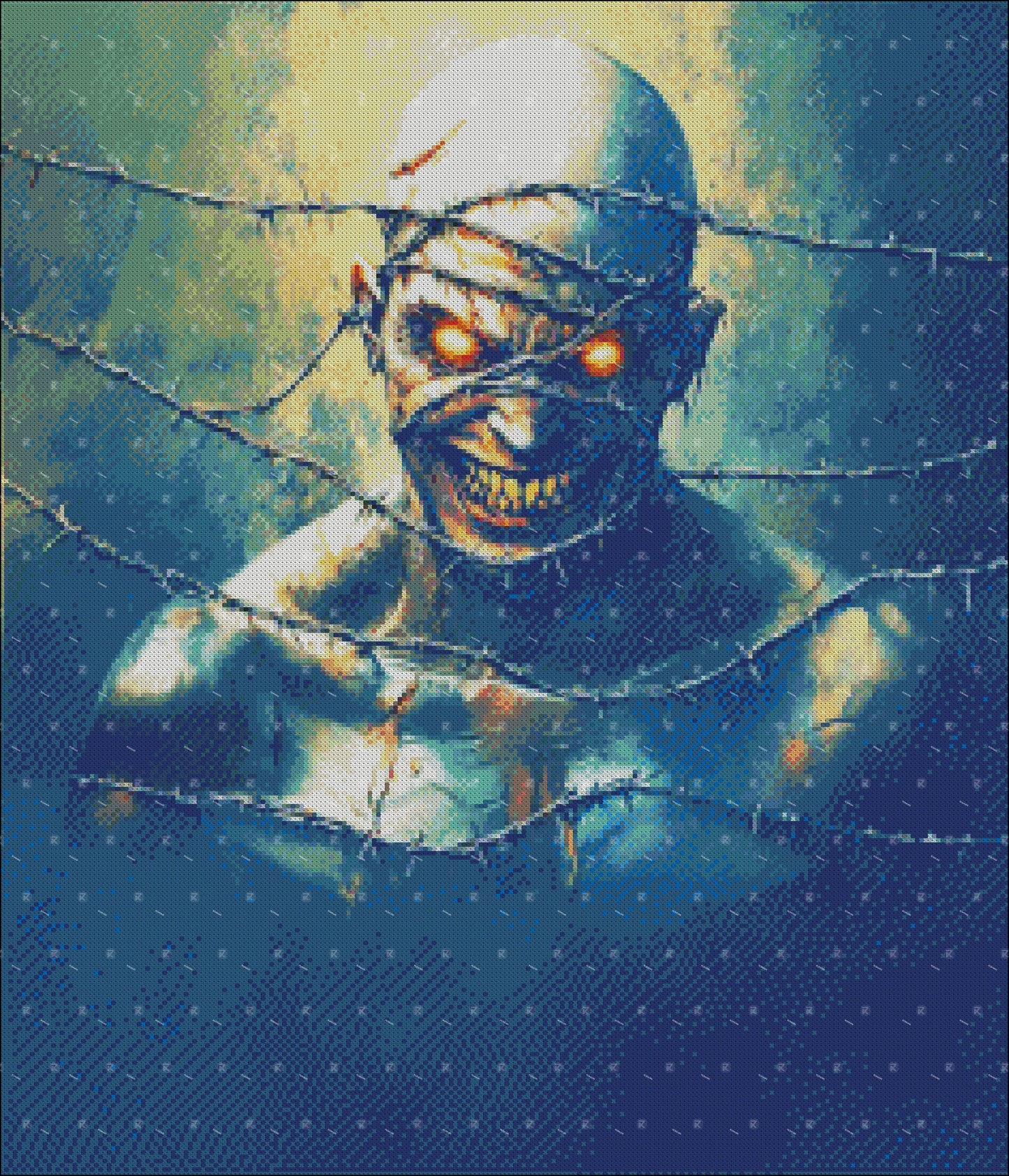 BARBED WIRE LIMITED EDITION RELEASE #28 FOR ROKKARI'S 31 NIGHTS OF HALLOWEEN