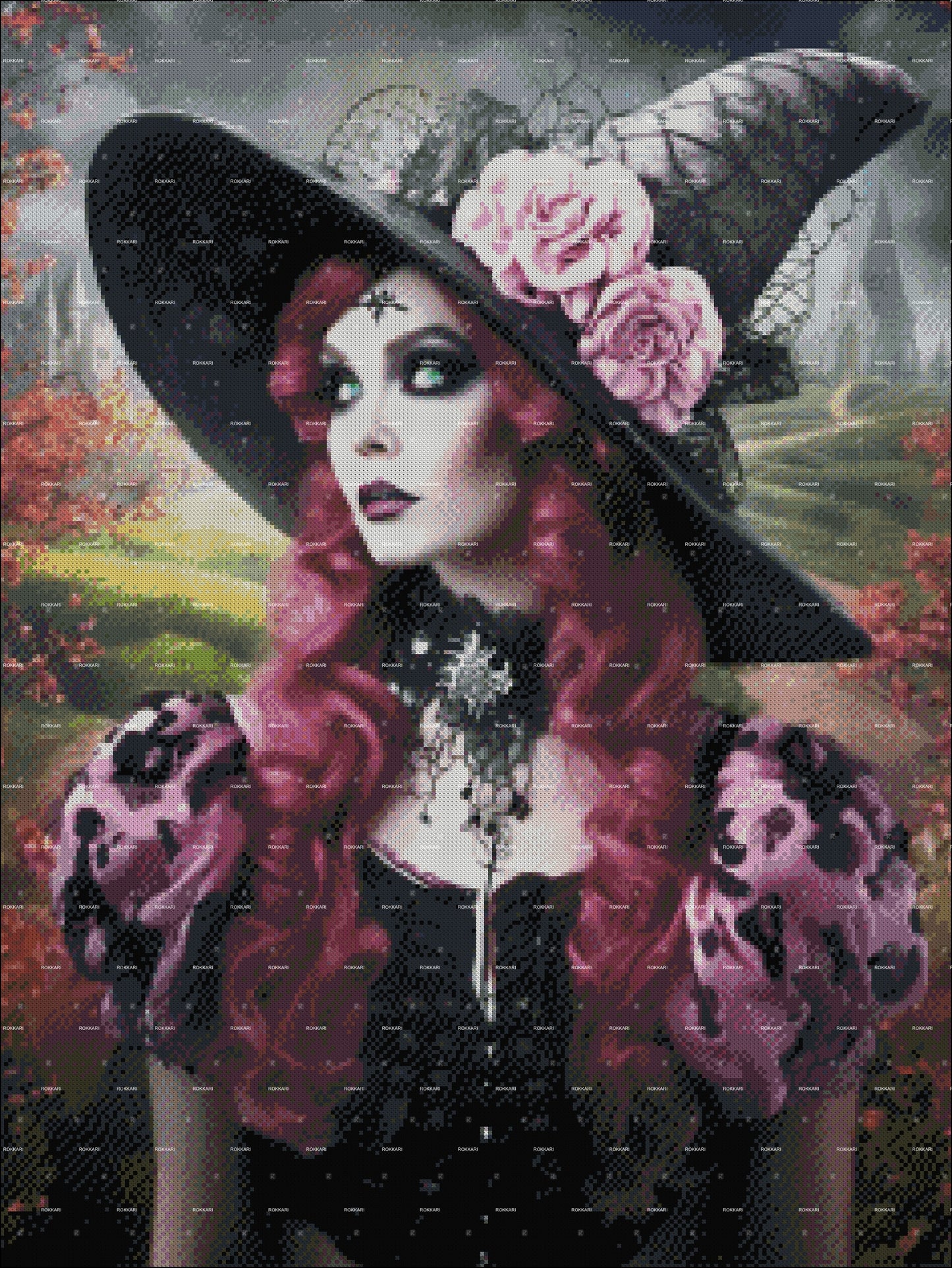 GOTHIC GLENDA LIMITED EDITION RELEASE #18 FOR ROKKARI'S 31 NIGHTS OF HALLOWEEN