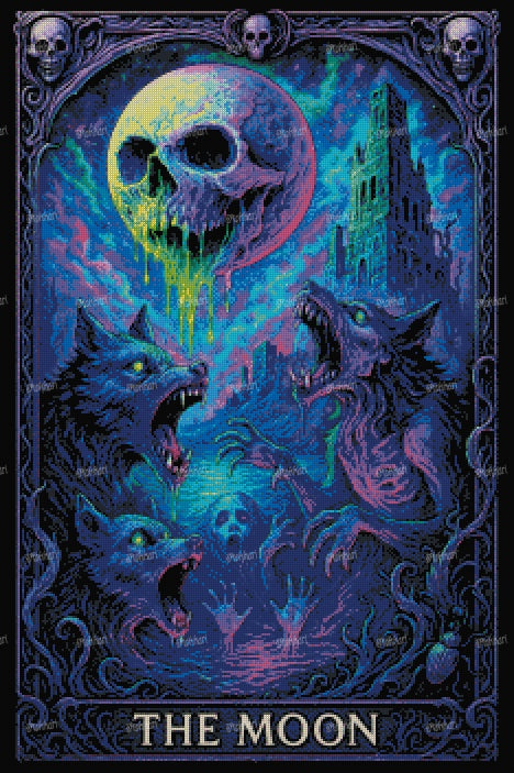 Pre-order The Moon Tarot Card