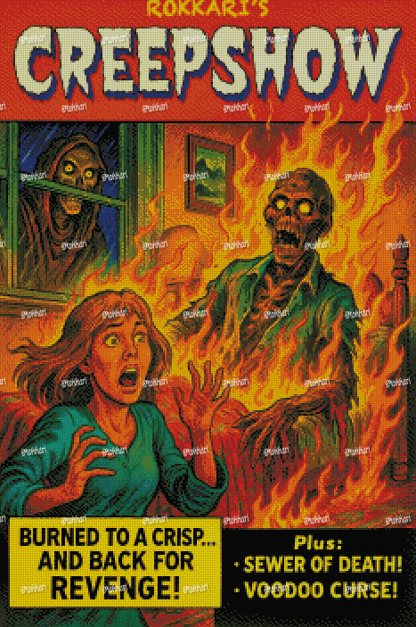 Pre-order ROKKARI'S CREEPSHOW BURNED TO A CRISP: DAY 18 LIMITED EDITION HALLOWEEN 2025