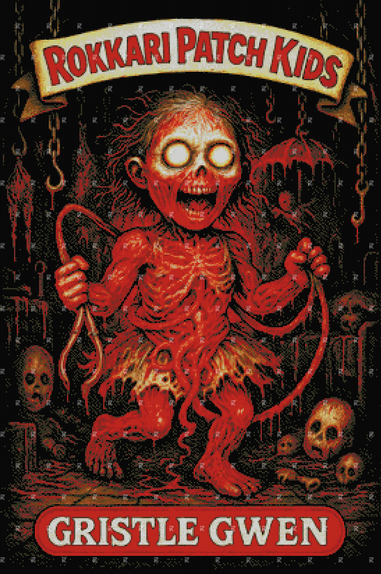 Pre-order Rokkari Patch Kids Gristle Gwen