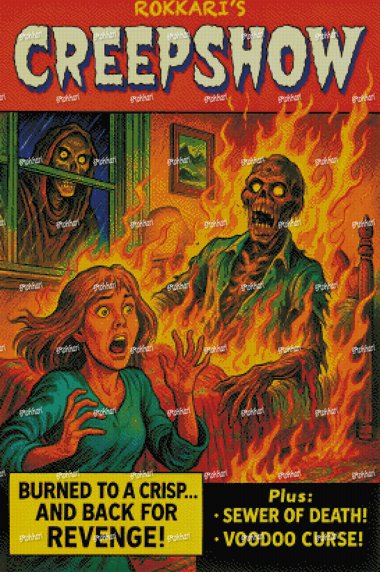 Pre-order ROKKARI'S CREEPSHOW BURNED TO A CRISP: DAY 18 LIMITED EDITION HALLOWEEN 2025