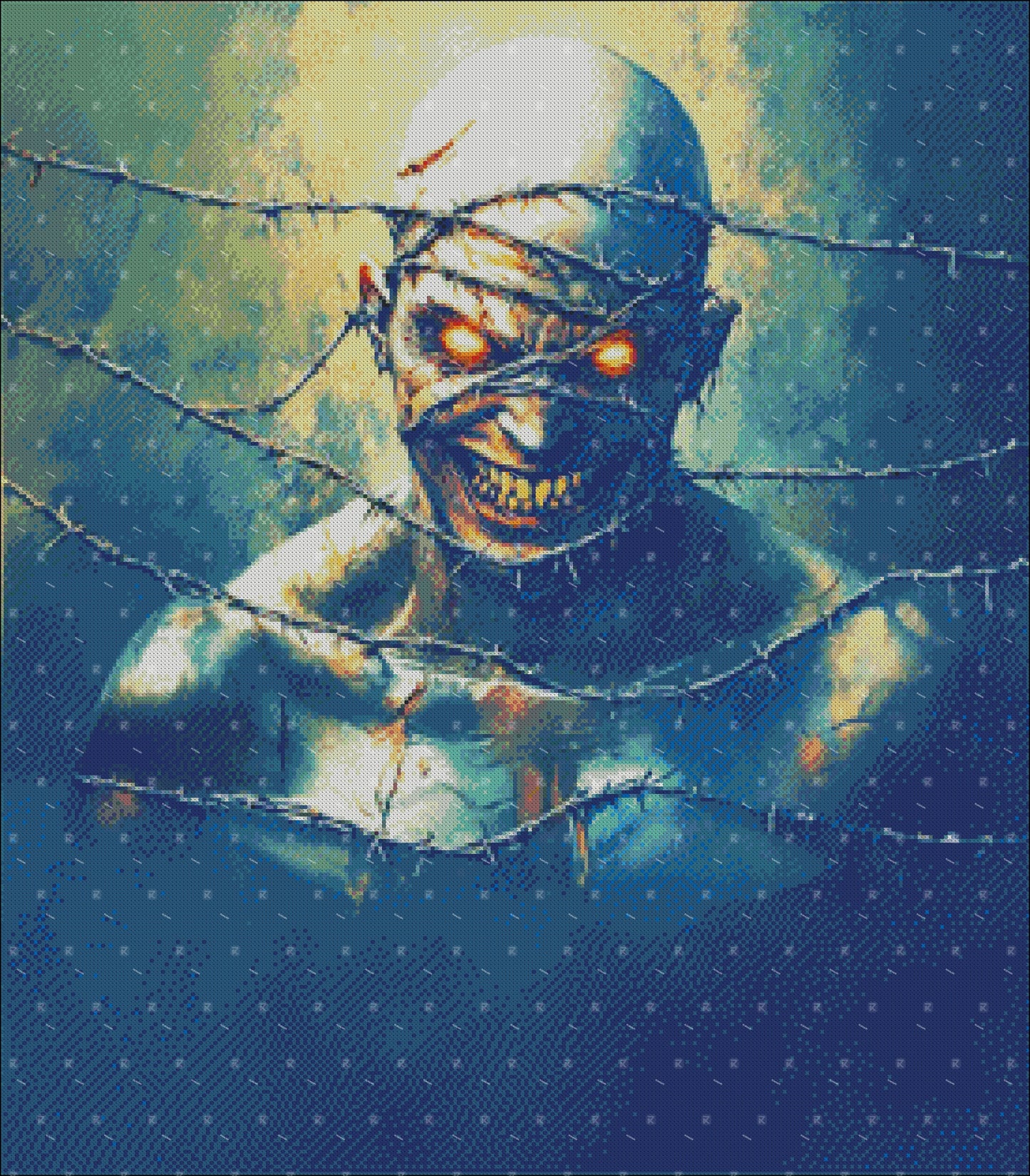 BARBED WIRE LIMITED EDITION RELEASE #28 FOR ROKKARI'S 31 NIGHTS OF HALLOWEEN