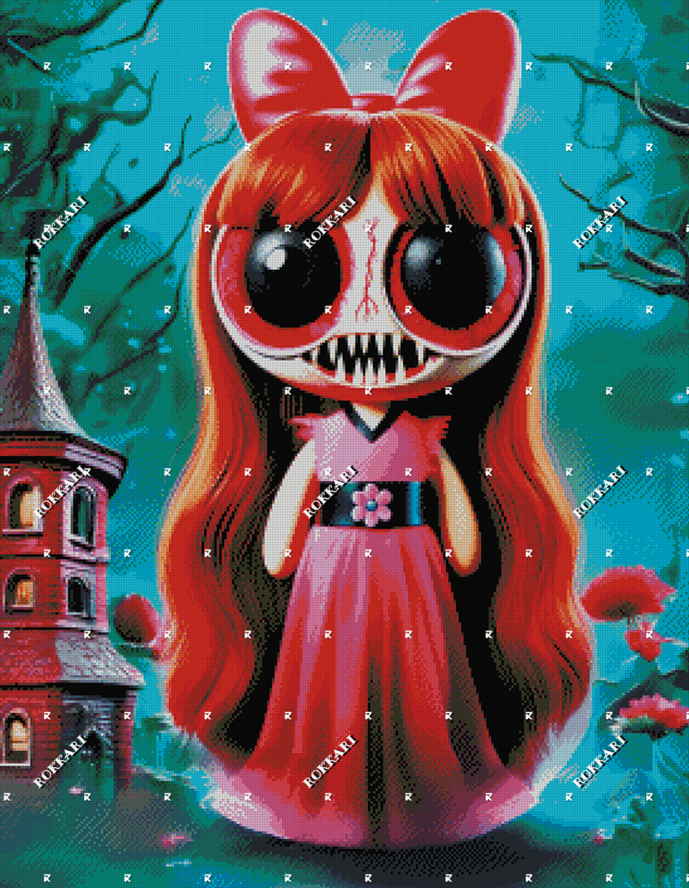 Pre-order Night Blossom Caricature