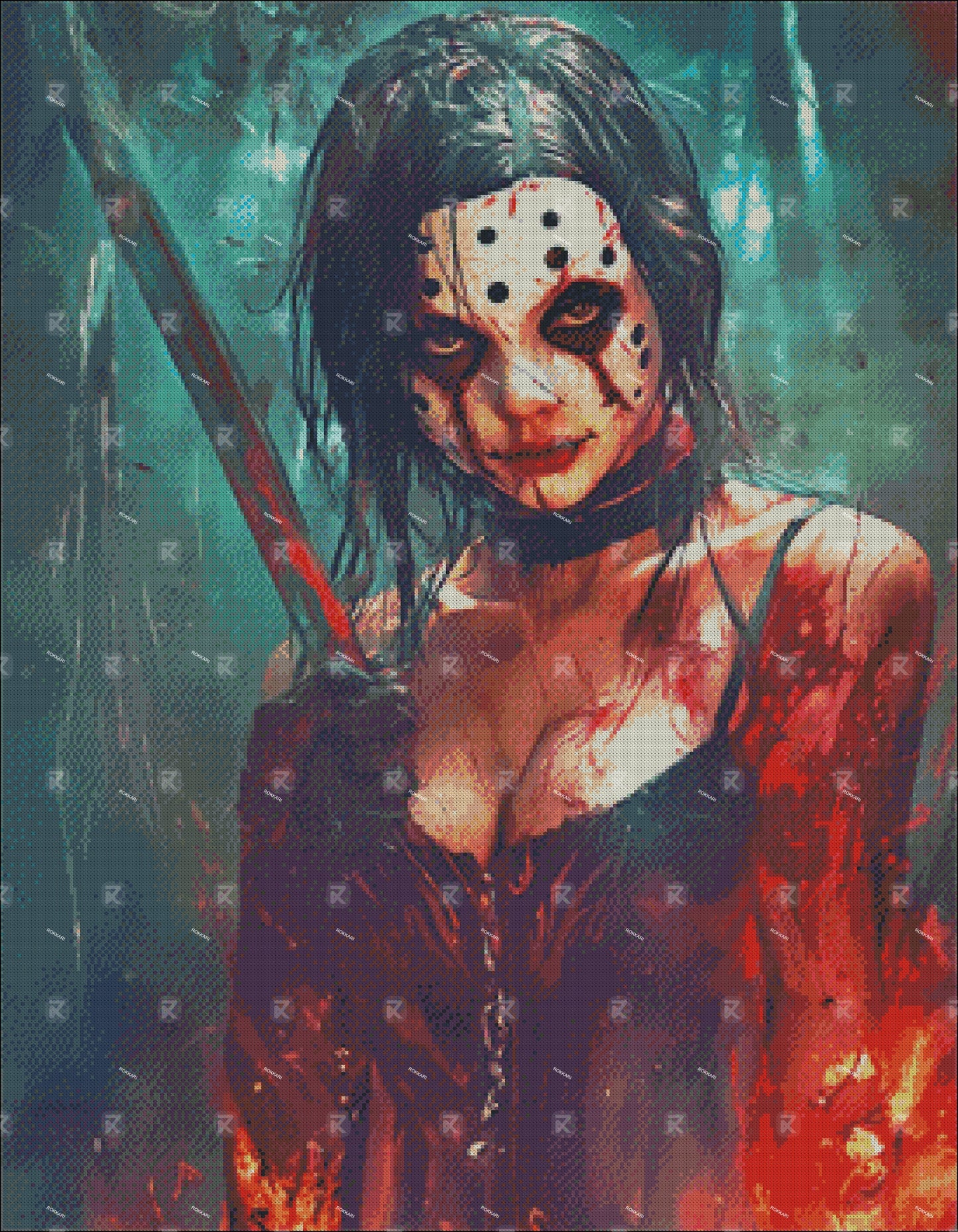 SPAWN OF JASON LIMITED EDITION RELEASE #23 FOR ROKKARI'S 31 NIGHTS OF HALLOWEEN