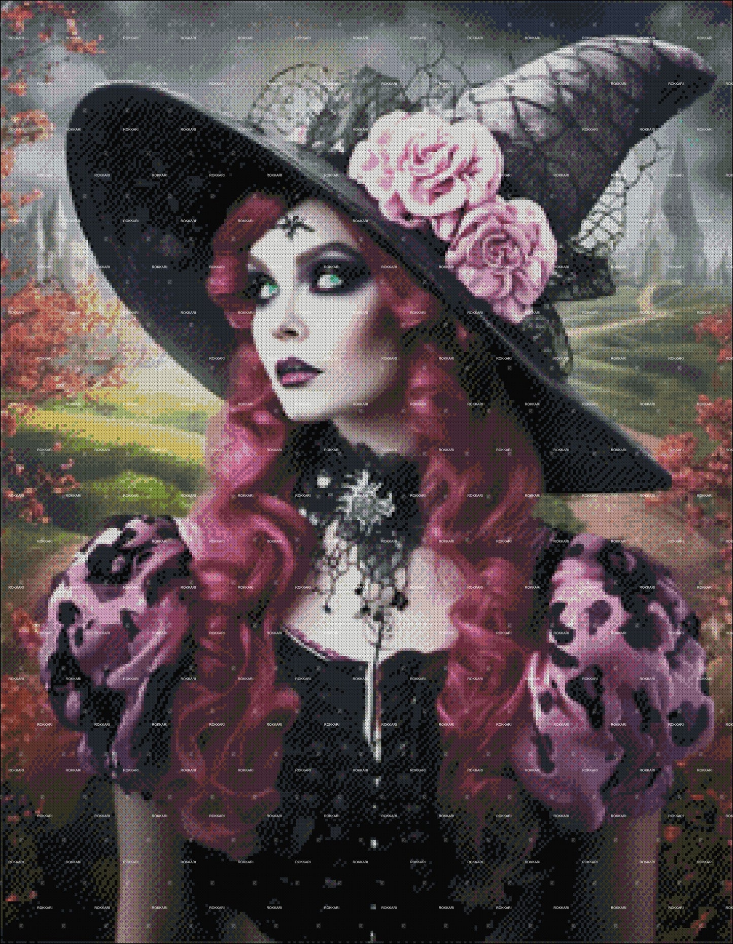 GOTHIC GLENDA LIMITED EDITION RELEASE #18 FOR ROKKARI'S 31 NIGHTS OF HALLOWEEN