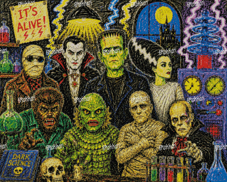Pre-order A Kid's Portrait: Universal Monsters