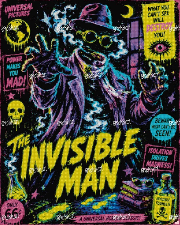 Pre-order Neon Invisible Man