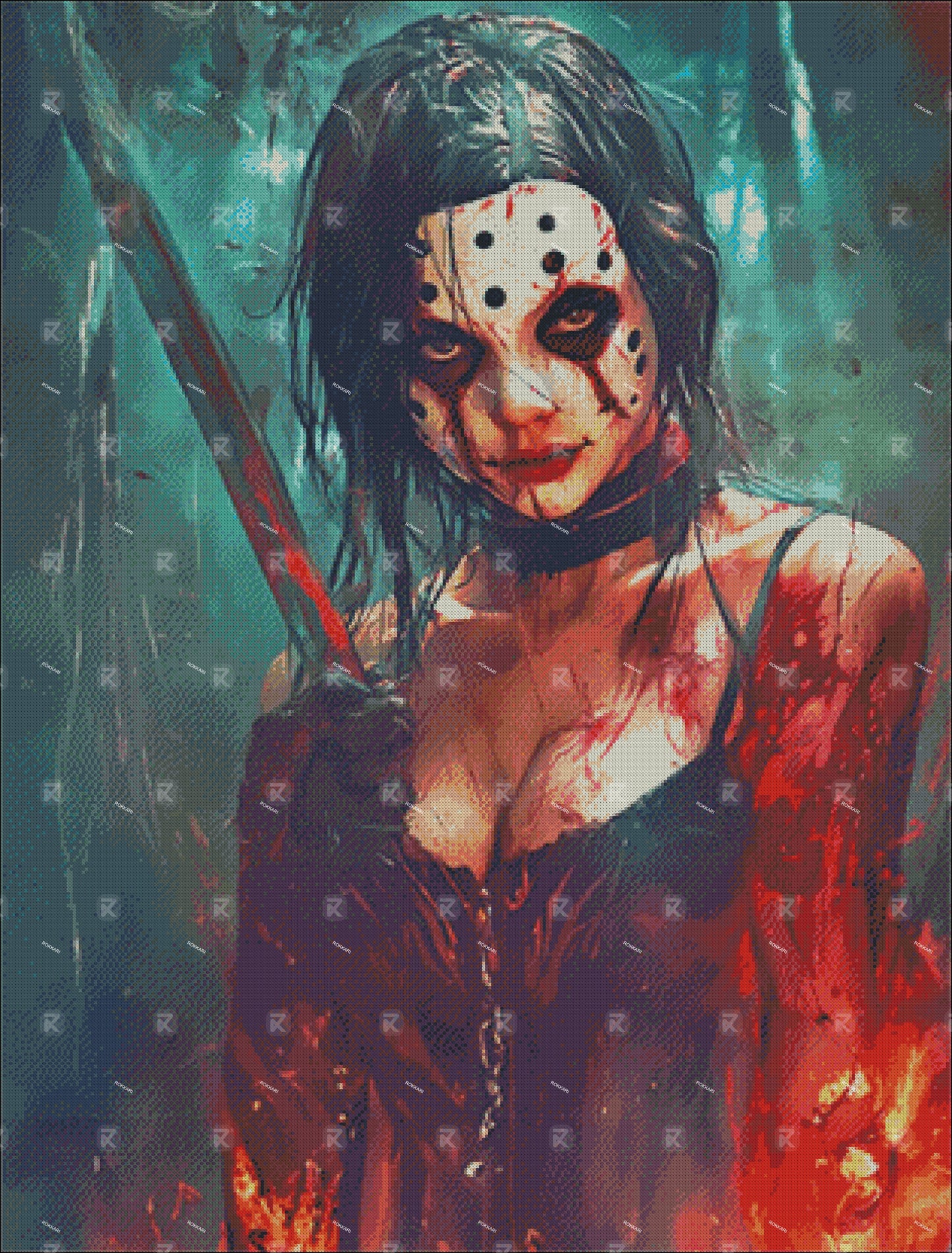 SPAWN OF JASON LIMITED EDITION RELEASE #23 FOR ROKKARI'S 31 NIGHTS OF HALLOWEEN
