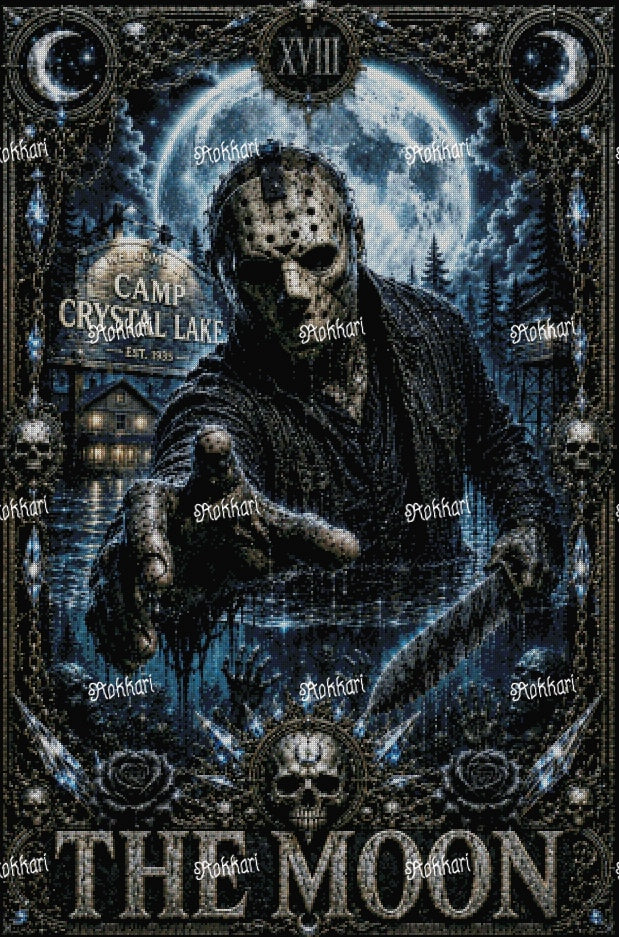 Pre-order Jason-THE MOON TAROT CARD