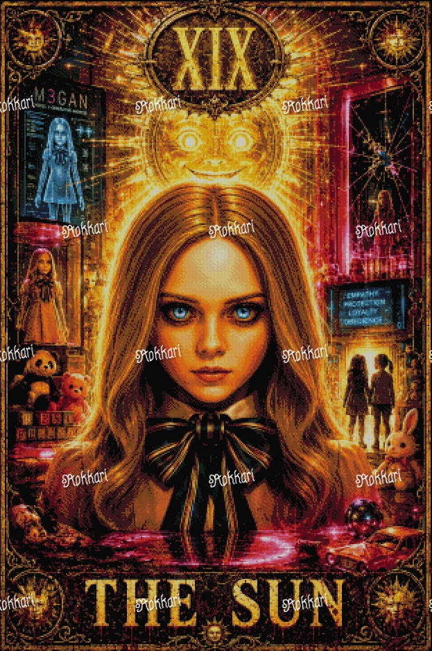 Pre-order M3gan-THE SUN TAROT CARD