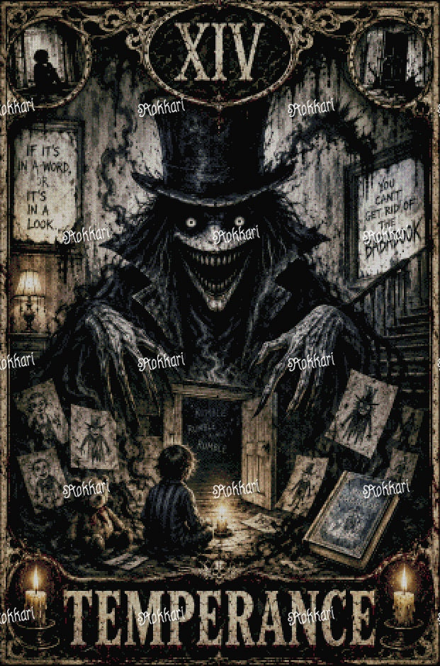 Pre-order The BABADOOK-TEMPERANCE TAROT CARD
