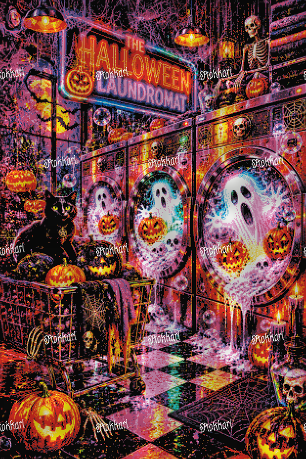 Pre-order LIMITED EDITION: ROKKARI HALLOWEEN: NIGHT #9 THE HALLOWEEN LAUNDROMAT