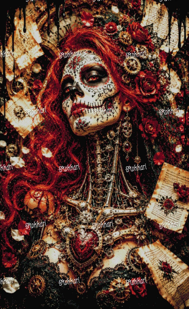 Pre-order Steampunk Sugar Skull
