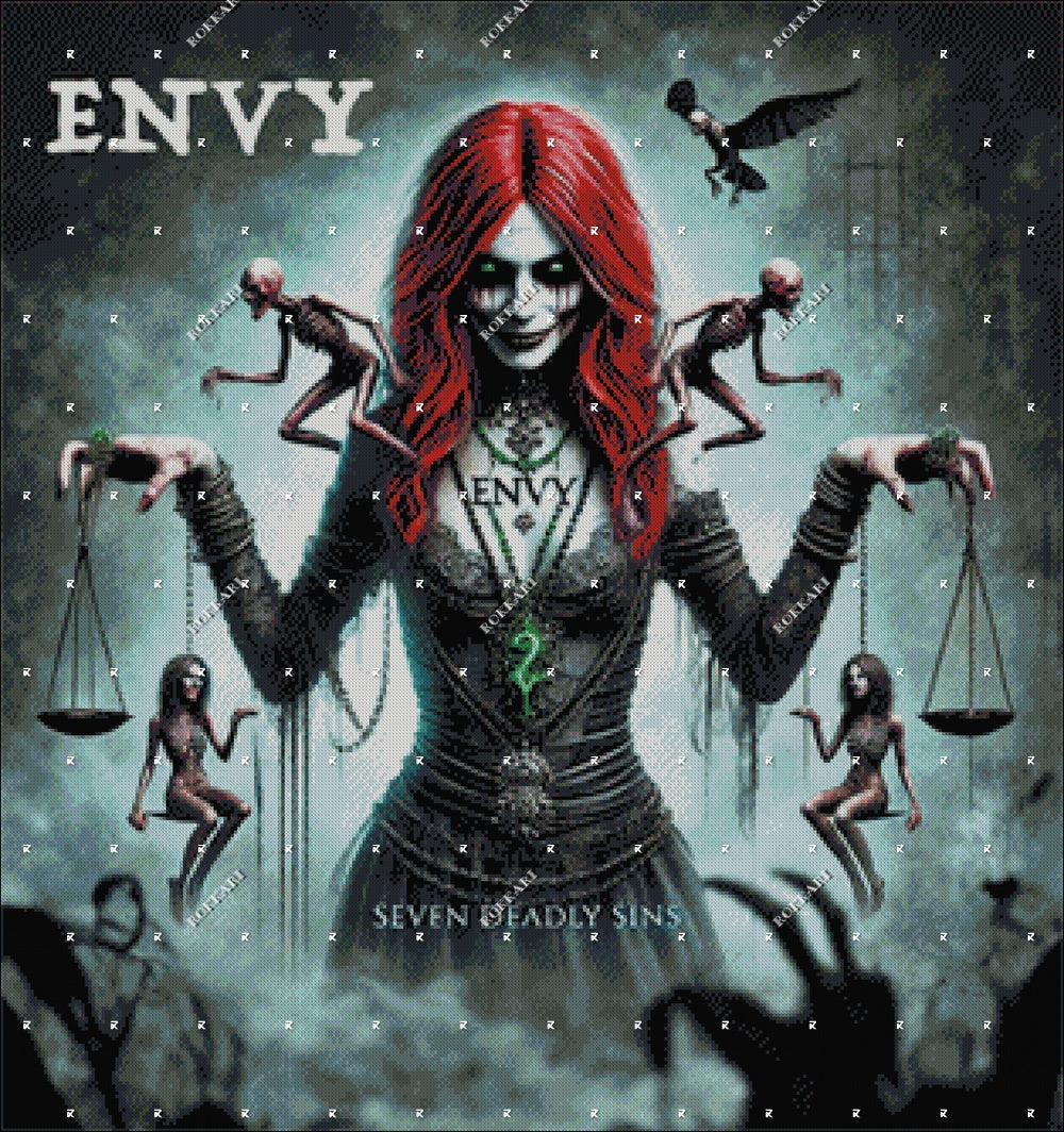 SEVEN DEADLY SINS ENVY LIMITED EDITION RELEASE #11 FOR ROKKARI'S 33 NIGHTS OF HOLIDAYS!