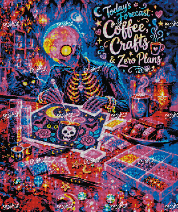 Pre-order LIMITED EDITION: ROKKARI HALLOWEEN: NIGHT #18 COFFEE, CRAFTS, AND ZERO PLANS