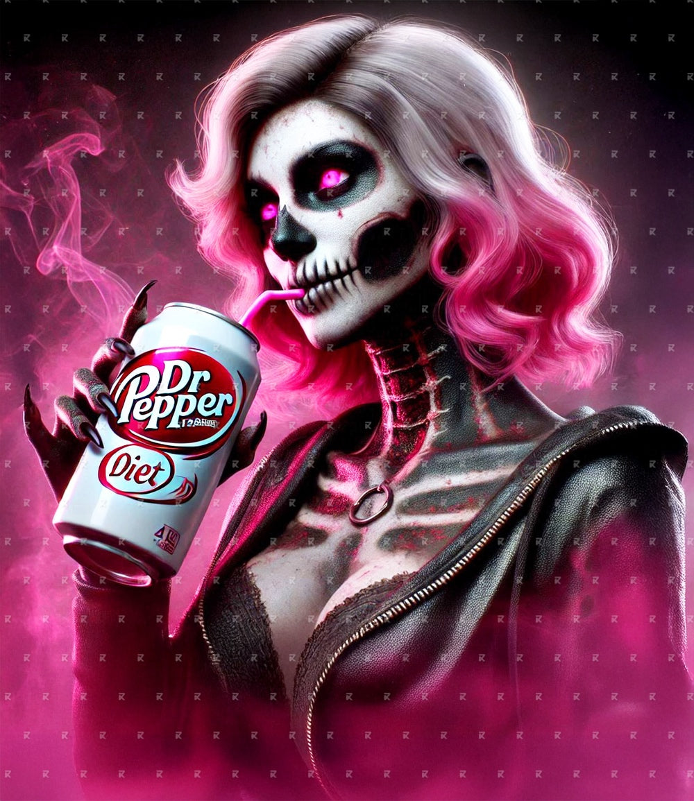Pink Diet Dr. Pepper Rokkari Release Papers by Bees Crafty Corner