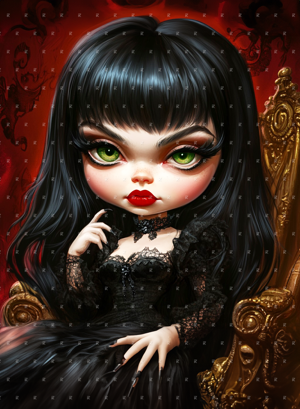 Baby Elvira Release Papers by Bees Crafty Corner