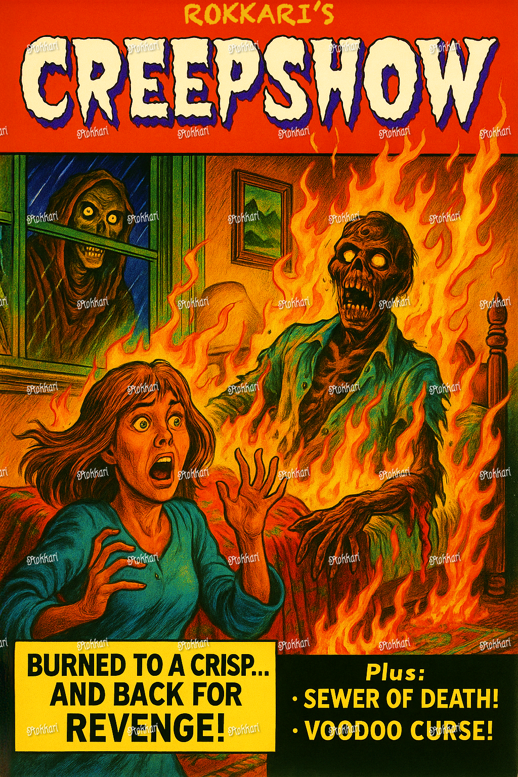 Pre-order ROKKARI'S CREEPSHOW BURNED TO A CRISP: DAY 18 LIMITED EDITION HALLOWEEN 2025
