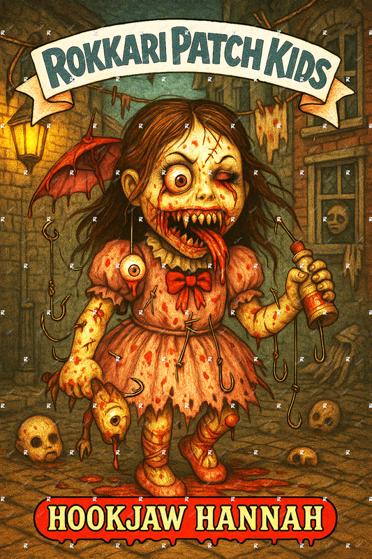 Pre-order Rokkari Patch Kids Hookjaw Hannah