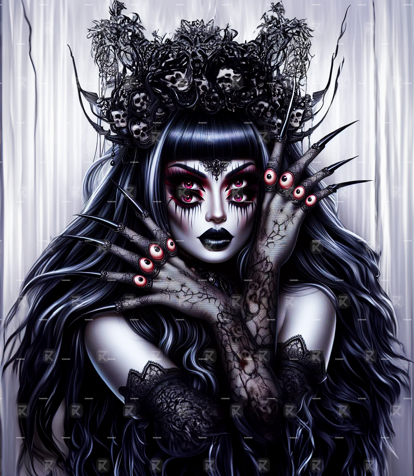 OPTICAL ILLUSION LIMITED EDITION RELEASE #10 FOR ROKKARI'S 31 NIGHTS OF HALLOWEEN