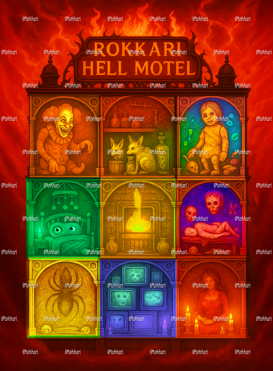 Pre-order Rokkari's Hell Motel