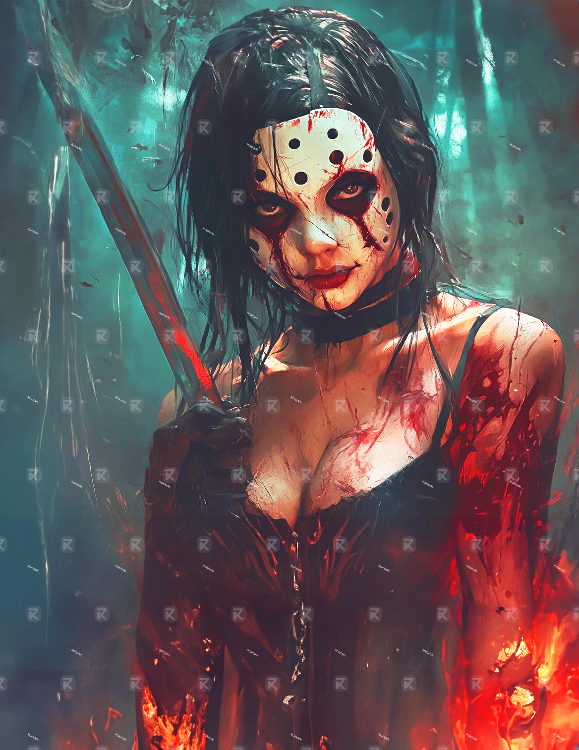SPAWN OF JASON LIMITED EDITION RELEASE #23 FOR ROKKARI'S 31 NIGHTS OF HALLOWEEN
