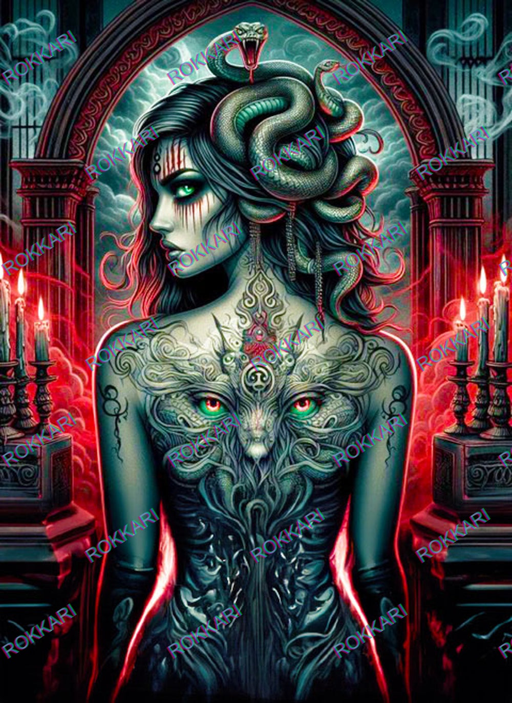 Pre-order Tattoo Medusa