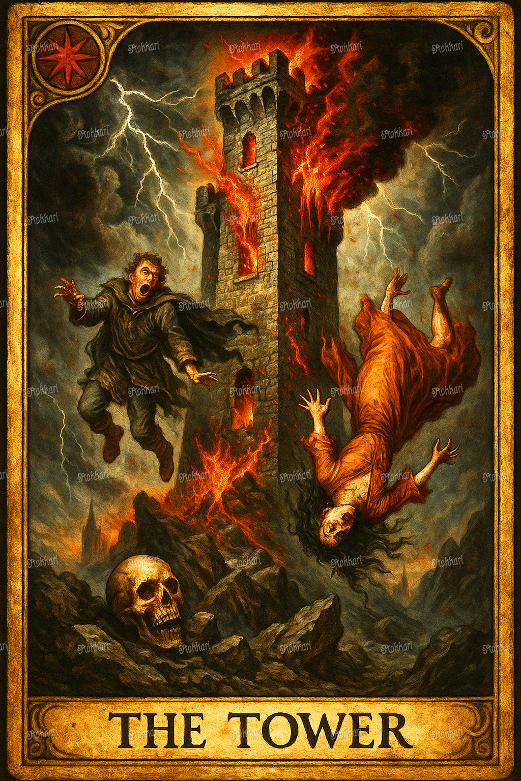 Pre-order The Tower Tarot Card