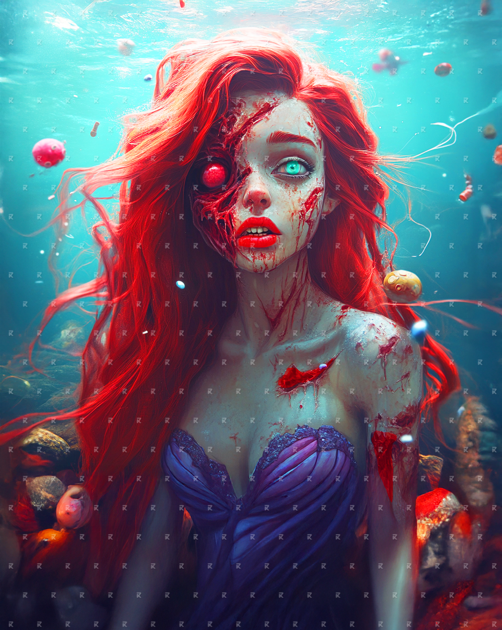 Pre-order Zombie Mermaid Parody