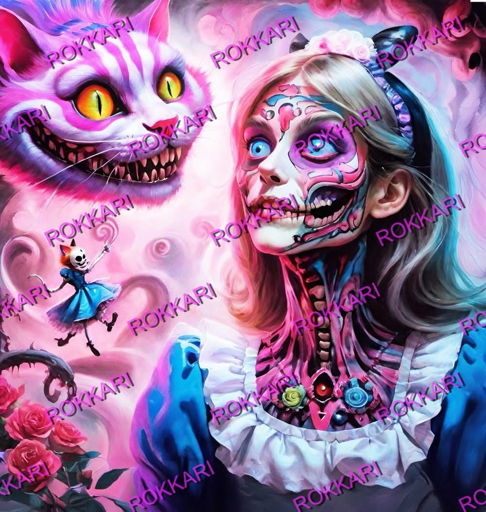 Pre-order Alicia in Hell-Land Caricature