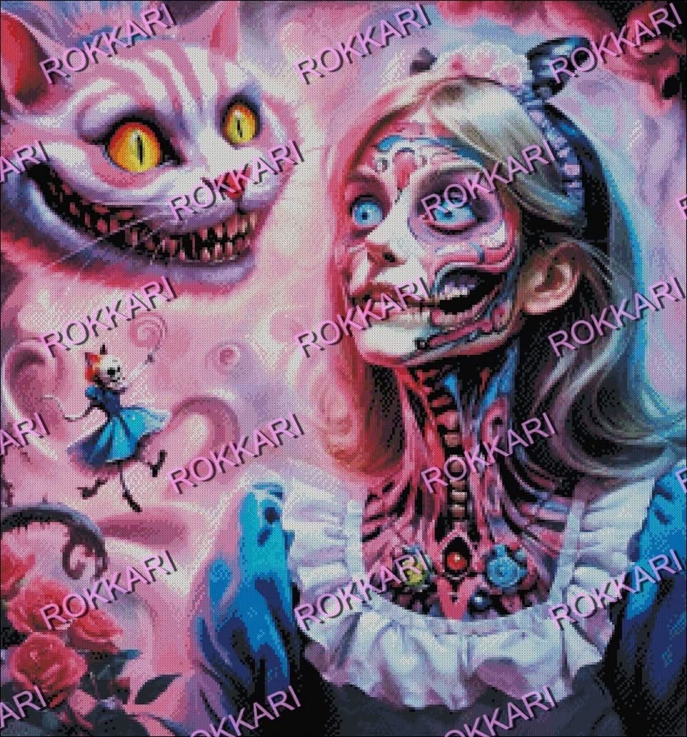 Pre-order Alicia in Hell-Land Caricature
