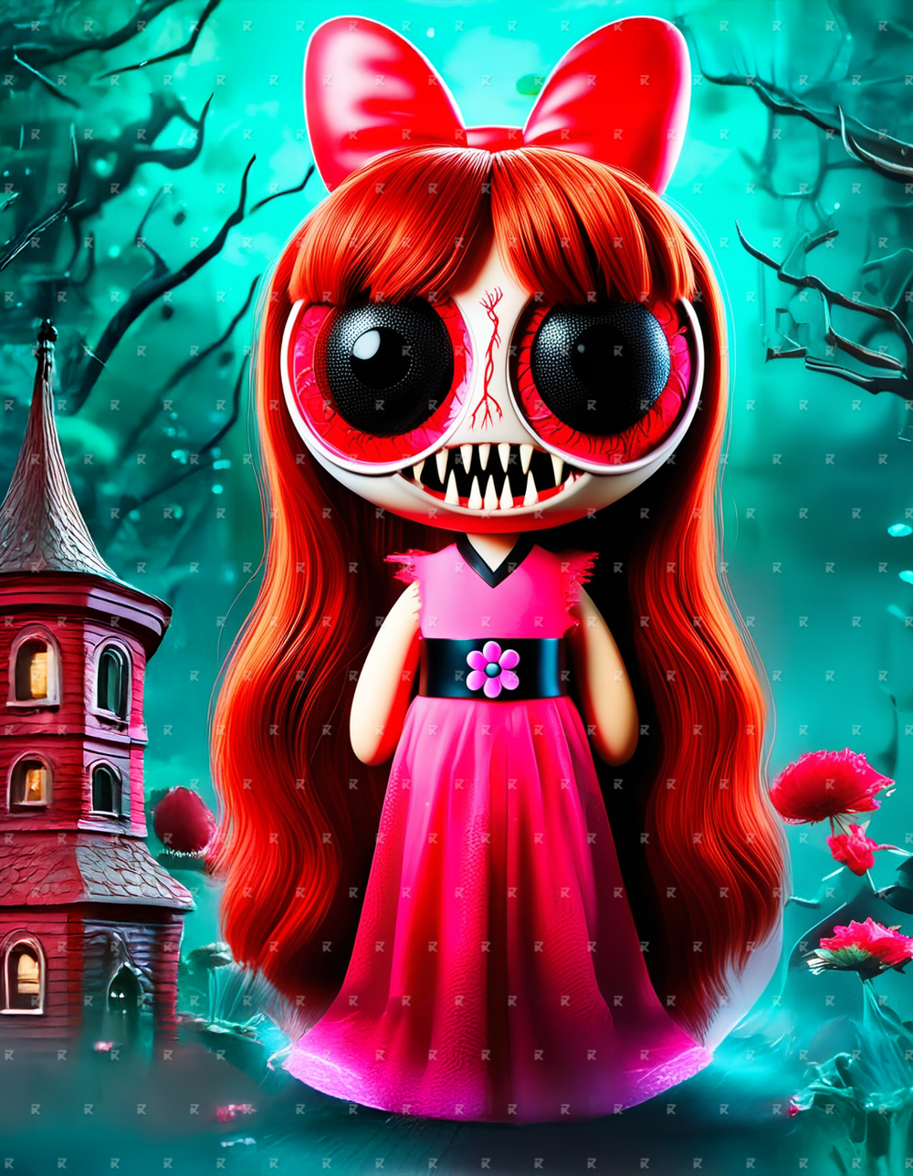 Pre-order Night Blossom Caricature