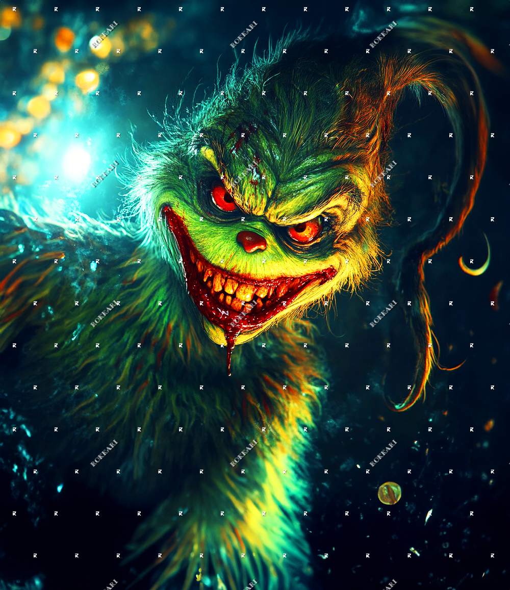 ROKKARI'S GRINCH LIMITED EDITION RELEASE #21 FOR ROKKARI'S 33 NIGHTS OF HOLIDAYS!