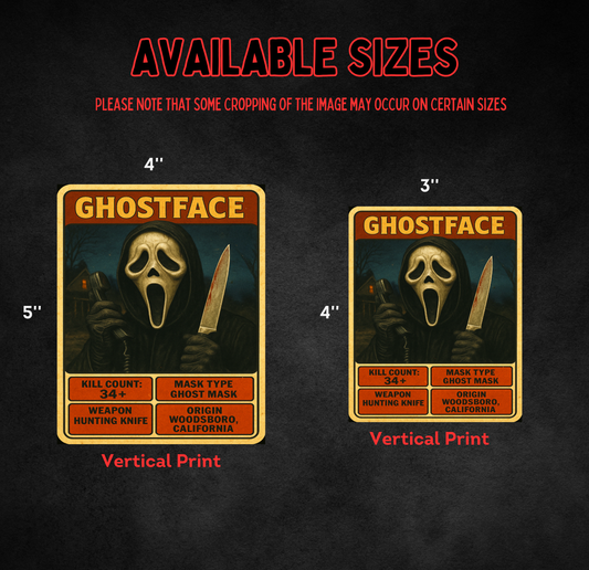 Ghostface Rokkari Release Papers by Bees Crafty Corner