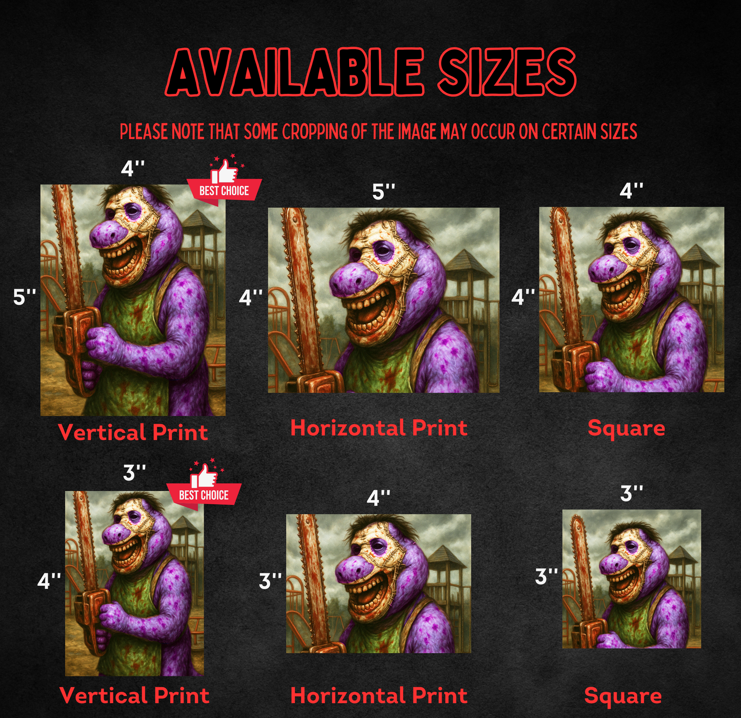 Rokkari's Leatherface Barney Release Papers by Bees Crafty Corner