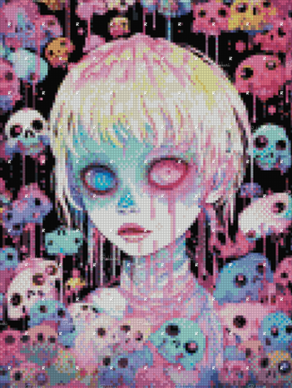 Pre-order Kawaii Nightmares (cutesy vomit canvas of the drop)