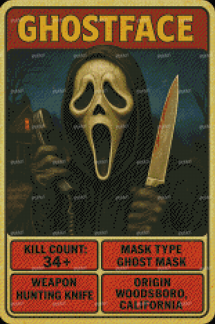 Pre-order Horror Trading Cards (MORE WILL BE ADDED AS THE DROPS CONTINUE)