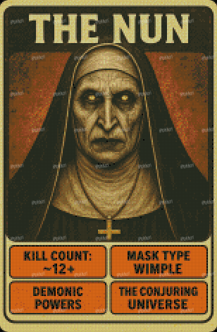 Pre-order Horror Trading Cards (MORE WILL BE ADDED AS THE DROPS CONTINUE)