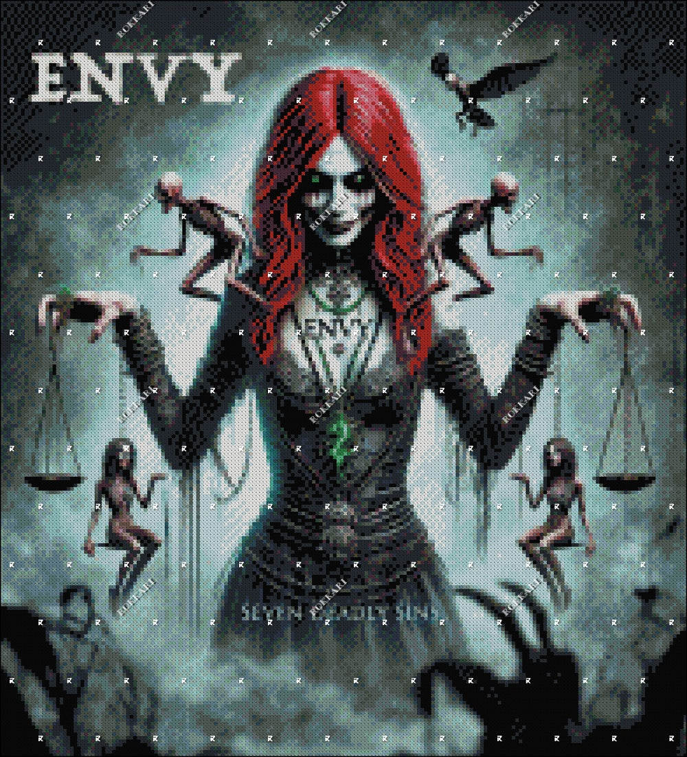 SEVEN DEADLY SINS ENVY LIMITED EDITION RELEASE #11 FOR ROKKARI'S 33 NIGHTS OF HOLIDAYS!