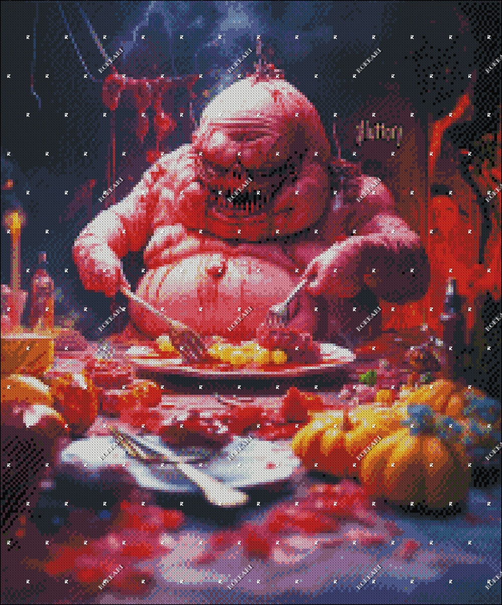 SEVEN DEADLY SINS GLUTTONY LIMITED EDITION RELEASE #14 FOR ROKKARI'S 33 NIGHTS OF HOLIDAYS!