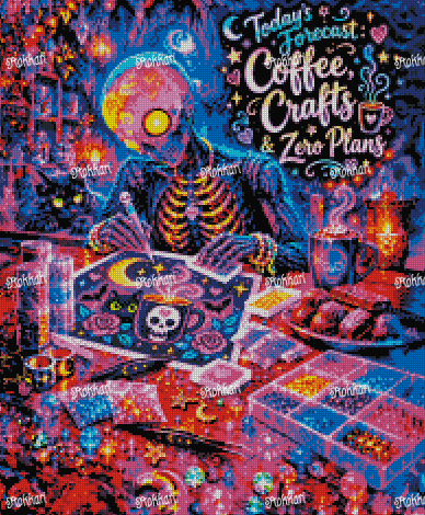 Pre-order LIMITED EDITION: ROKKARI HALLOWEEN: NIGHT #18 COFFEE, CRAFTS, AND ZERO PLANS