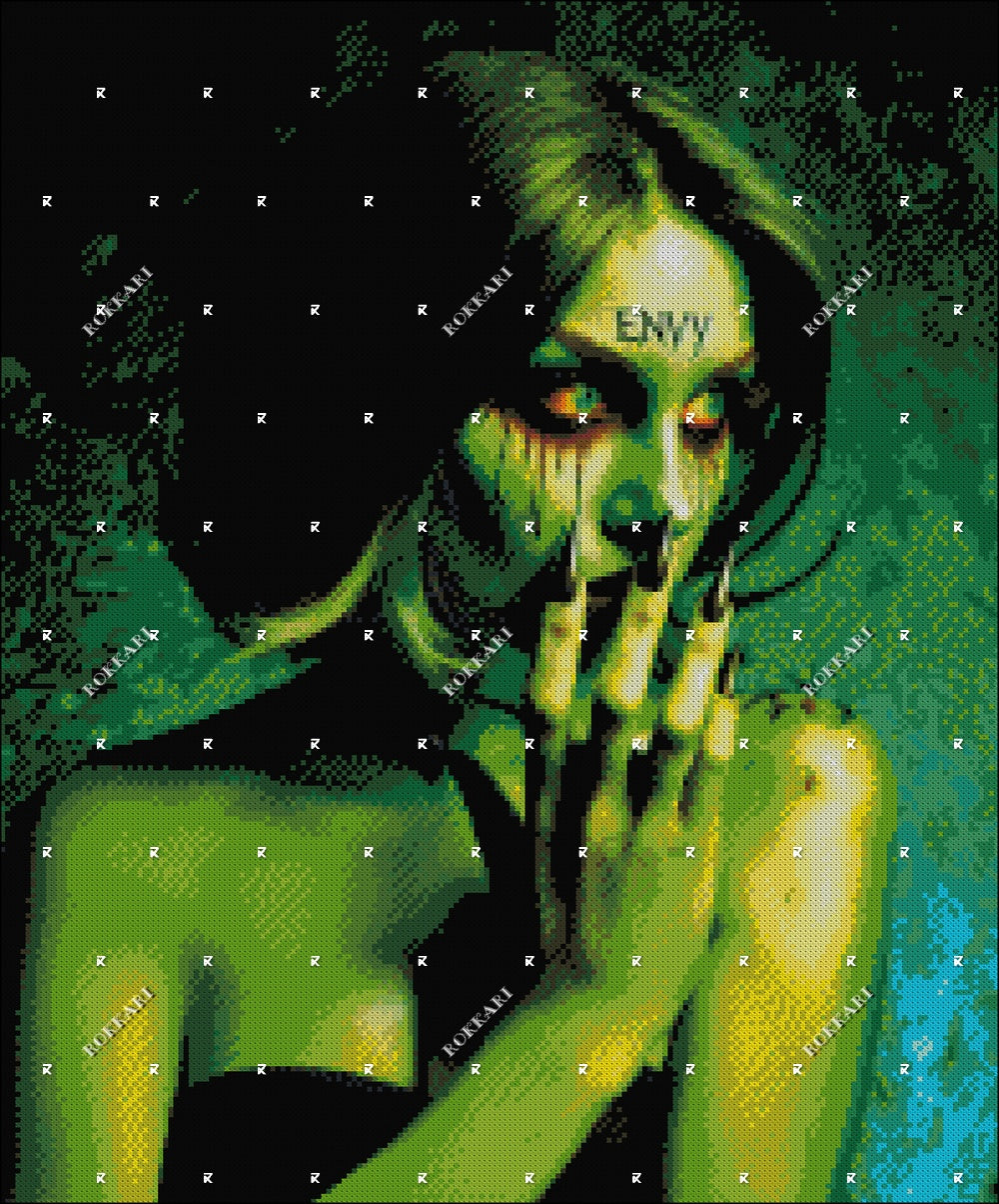 SEVEN DEADLY SINS ENVY LIMITED EDITION RELEASE #11 FOR ROKKARI'S 33 NIGHTS OF HOLIDAYS!