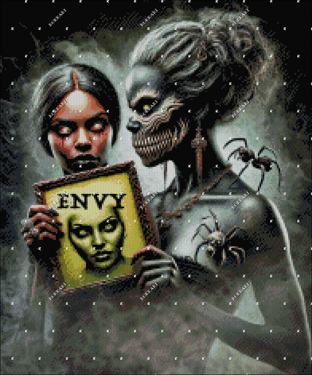 SEVEN DEADLY SINS ENVY LIMITED EDITION RELEASE #11 FOR ROKKARI'S 33 NIGHTS OF HOLIDAYS!